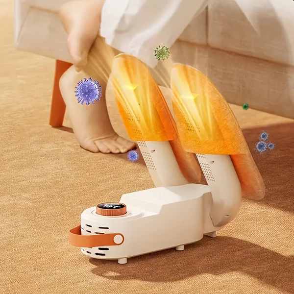 Quick-Dry Deodorizing Portable Shoe Dryer
