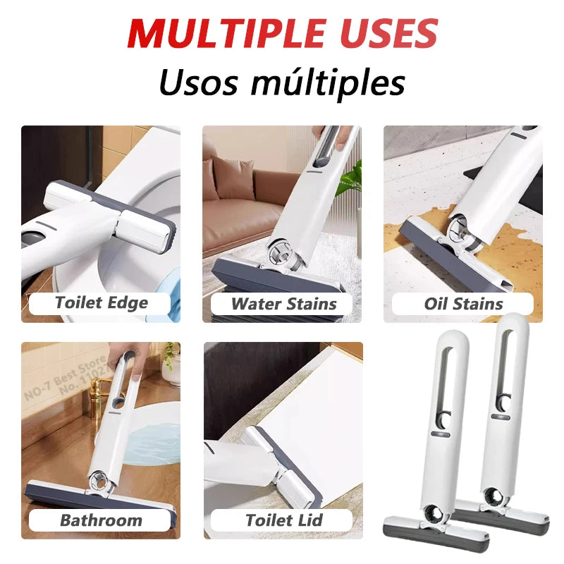Self-Squeezing Multifunctional Mini Cleaning Mop
